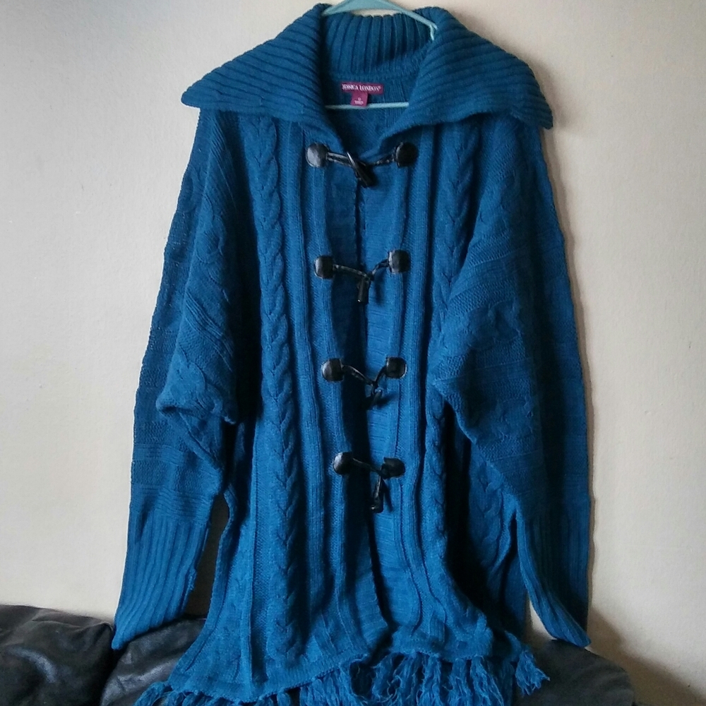 Jessica London Fring Sweater Size 12